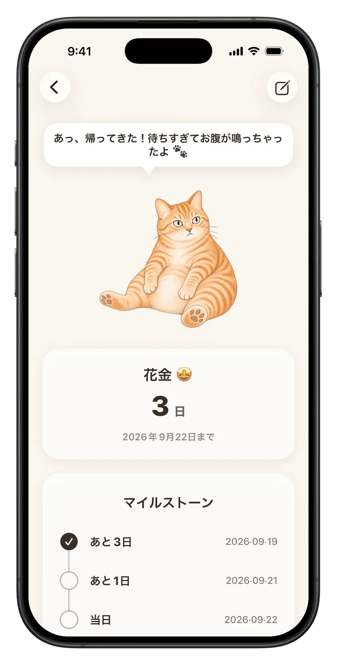 5匹の猫、
5つの性格。